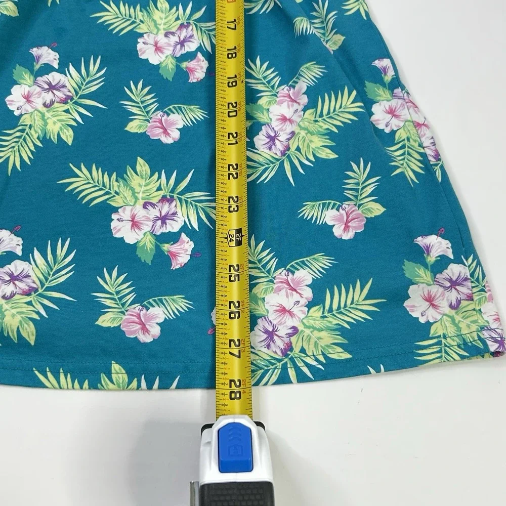 Children's Place Everyday Dress Girls XL 14 Floral Tropical Tank Dress READ**